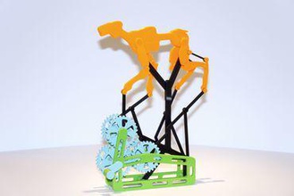 einmee - Spielzeug Roboter animation 3d print model - Mito3D