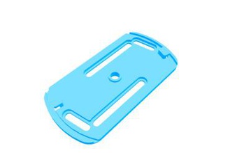abus rauchmelder montageplatte steam detector mounting plate your home 3d print model - Mito3D