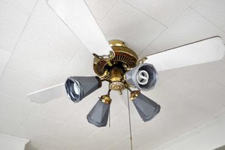 acordeón veces ventilador de techo lámpara pared su casa iluminación la luz luminaria 3d print model - Mito3D