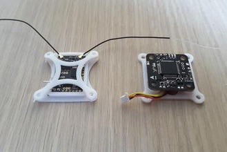 adaptör rx dsmx ppm anten alıcısı limon gadget bağdaştırıcı çeşitlilik dsm2 ufuk hobi koruma alıcı spektrum PDA ultimaker gerçek drone quadcoter 3d print model - Mito3D
