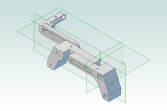 adjustable shoulder rig other camera film making parametric geomagic alibre 3d print model - Mito3D