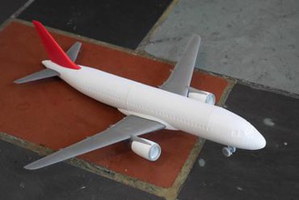 airbus a320 Minyatürler uçak jet 3d print model - Mito3D