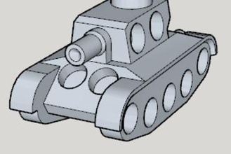 airsoft só tipo de tanque 7mm tampa destino Impressora 3d peças acessórios 3d print model - Mito3D