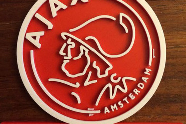 ajax logo art 3D print model - Mito3D