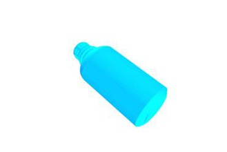 alcohol bottle other 3d print model - Mito3D