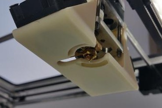 alternative fan-duct ultimaker 2 2+ 3d-Drucker-Teile-Verbesserungen fanshroud extruder-fan olsson block 3d print model - Mito3D