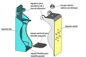ambientador wc pulvérisation purificateur d'air 3d print model - Mito3D