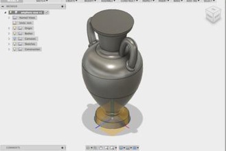 amphora vase other 3d print model - Mito3D