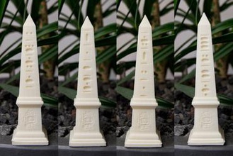 ancient ultimaker obelisk your home morse code secret 3d print model - Mito3D