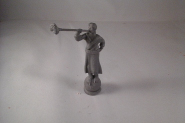 statue de l'ange moroni art mormon religion la 3D print model - Mito3D