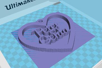 anis cuore art 3d print model - Mito3D