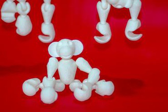 ape los juguetes de juguete animal gadget el mono divertido 3d print model - Mito3D