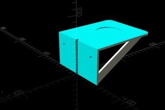 Mela pod mini mensola parete montare per tuo casa homepod 3d print model - Mito3D