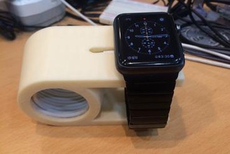 apple watch soporte de carga fabricante bricolaje 3d print model - Mito3D