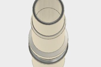 aquaphonic sistema de tubos mejora la educación airfilter hidroponía 3d print model - Mito3D