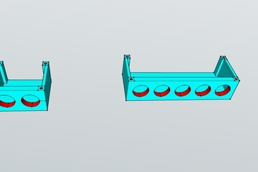 arcade 1 Additionnel bouton monter marché secondaire lcd manette 3D imprimante pièces améliorations cabinet 3D print model - Mito3D