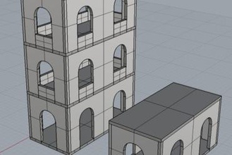 2 mimari oyuncak oyuncaklar mimarlık 3d print model - Mito3D