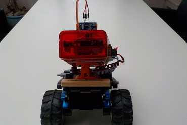 arduino kit driving vehicle two dc motors - 2 maker diy car robotics 3D print model - Mito3D