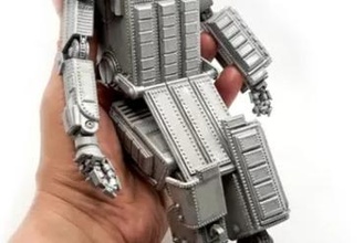 articuled dieselpunk robot 3D printer parts and enhancements 3d print model - Mito3D