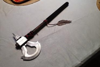assassin's creed 3 - asesino tomahawk caelan los juguetes 3d print model - Mito3D