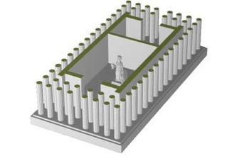 ateniense parthenon corte total pontos de vista educação 3d barra Modelagem em Visualizador grécia antiga 3d print model - Mito3D