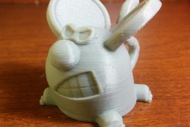 Angriff-Maus Kunst 3D print model - Mito3D