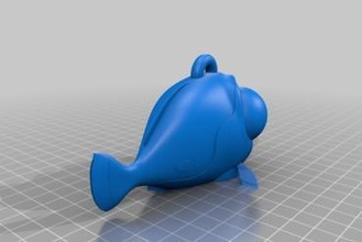 Baby dory Geocache Geocaching 3d print model - Mito3D