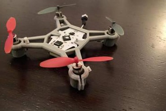 bade nano qx 3d miniatures quadcopter horizon hobby blade 3d print model - Mito3D