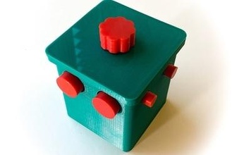 pelota bloquear rompecabezas juguetes 3d print model - Mito3D