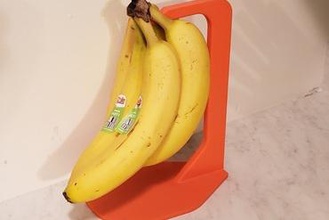 plátano pie 3d print model - Mito3D