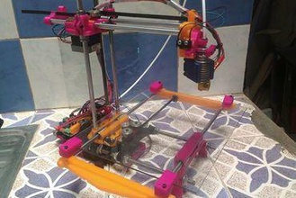barkadabot 3d printer parts enhancements frameless 3d print model - Mito3D