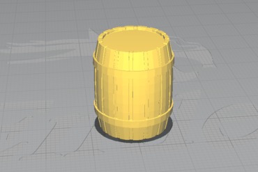 barril 3D print model - Mito3D