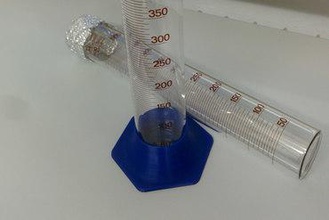 la base de cylindre mesure l'éducation labware science ouverte du matériel open-source l'équipement chimie 3d print model - Mito3D