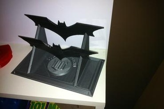 batarang display toys prop batman comics 3d print model - Mito3D