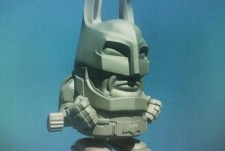 batmanbunnywalker oyuncaklar batman komik oyuncak walker kurmalı bunny tavşan Paskalya 3d print model - Mito3D