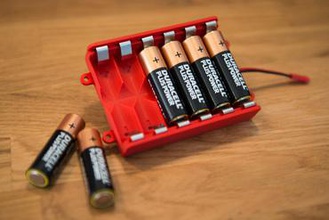 battery box aa cells maker diy 3d print model - Mito3D