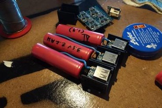 Akku Rückforderung maker diy freecad slic3r prusa open-source - Batterie usb bank wiederverwenden recycle zurückgefordert 3d print model - Mito3D