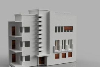 bauhaus rothschild blvd 118 tel aviv-yafo las miniaturas la de arquitectura 3d print model - Mito3D