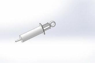 bd plastipak 100ml Spritze 3d-Drucker-Teile-Verbesserungen 3d print model - Mito3D
