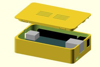 beaglebone black caso fabricante de bricolaje 3d print model - Mito3D