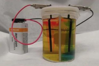 vaso de precipitados divisor cap otros la electrólisis electroquímica 3d print model - Mito3D