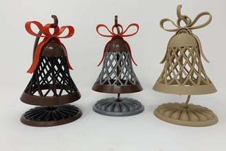 bell ornament stand art christmas ultimaker autodesk fusion 360 3d print model - Mito3D