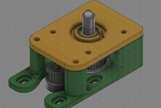 Gürtel ausgerichtet um2 feeder upgrade 3d-Drucker-Teile-Verbesserungen ultimaker 2 upgrades Anleger ultimaker2 materialfeeder original-feeder um2-upgrade 3d print model - Mito3D