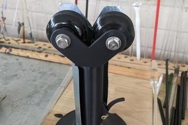 banc patin roulettes mini torche supporter Fabricant Bricolage verre outils tournant bijoutier 3d print model - Mito3D