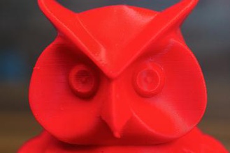 bent owls art 3d print model - Mito3D