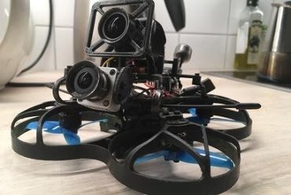 beta95x gopro cinewhoop frame mount maker diy betafpv umma95x drone naked 3d print model - Mito3D