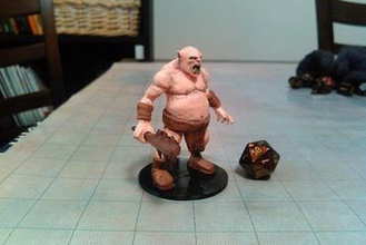 big brute miniatures ogre troll monster tabletop wargaming gaming rpg roleplaying 3d print model - Mito3D