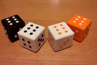 big dice toys toy game 3d print model - Mito3D