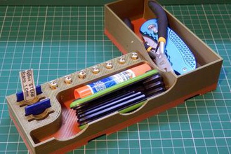 bigbox a impressão 3d de armazenamento - ferramentas bico sdcards & nicknack caixas Impressora peças acessórios as o organizador 3d print model - Mito3D