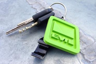 bike brand keychain evil other 3d print model - Mito3D